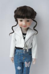 Pretty Curly Synthetic Mohair BJD Doll Wigs JD261