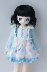 Curly BJD Synthetic Mohair Doll Wigs JD260