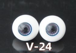 V-24 BJD Glass Eyes Round Eyes With Handle