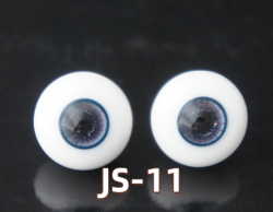 JS-11 BJD Glass Eyes Hand Made Doll Eyeballs Round Eyes With Handle