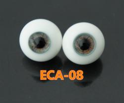 ECA-08 BJD Glass Eyes Hand Made Doll Eyeballs Round Eyes With Handle