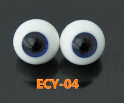 ECY-04 BJD Glass Eyes Hand Made Doll Eyeballs Round Eyes With Handle
