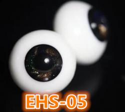 EHS-05 BJD Glass Eyes Hand Made Doll Eyeballs Round Eyes With Handle
