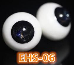 EHS-06 BJD Glass Eyes Hand Made Doll Eyeballs Round Eyes With Handle