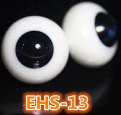 EHS-13 BJD Glass Eyes Hand Made Doll Eyeballs Round Eyes With Handle