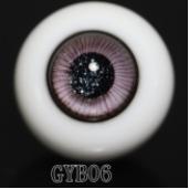 GYB-06 BJD Glass Eyes Hand Made Doll Eyeballs Round Eyes With Handle