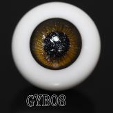 GYB-08 BJD Glass Eyes Hand Made Doll Eyeballs Round Eyes With Handle