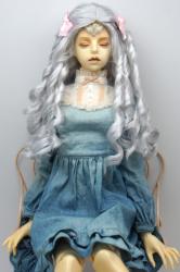 Newly Pretty Curly BJD Synthetic Mohair Doll Wig JD871
