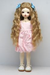 Newly Soft Material Curly BJD Synthetic Mohair Doll Wig JD880