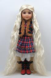 Long Curly BJD Synthetic Mohair Doll Wig JD138