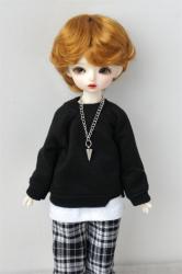 Fashion Short Curly BJD Synthetic Mohair Doll Wigs JD219