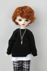 Fashion Short Curly BJD Synthetic Mohair Doll Wigs JD219