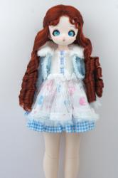Newly Pretty Curly BJD Synthetic Mohair Doll Wig JD809