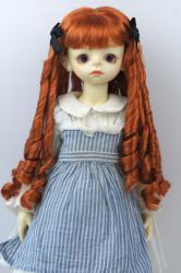 Newly Pretty Curly BJD Synthetic Mohair Doll Wig JD869