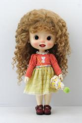 Soft Long Wave Mohair BJD Doll Wigs D28002