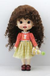 Soft Long Wave Mohair BJD Doll Wigs D28002