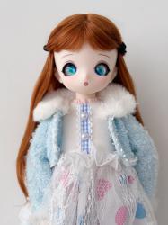 New Arrival Pretty Full Bang BJD Synthetic Mohair Doll Wigs JD914