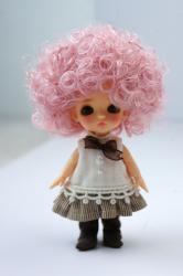 Newly Short Curly BJD Synthetic Mohair Wigs JD713