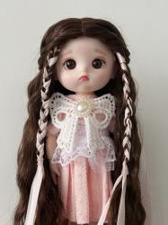 New Arrival Long Princess Curly BJD Synthetic Mohair Doll Wigs JD913