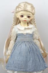 New Arrival Pretty Full Bang Braids BJD Synthetic Mohair Doll Wigs JD918